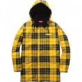 (Supreme) - Abrigo a Cuadros (Amarillo con Negro)